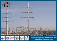 Kundengebundene polygonale Pole-Multi-Stromkreis Winkel-Art des Energieversorger-110KV