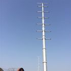 35FT galvanisierte elektrische Leistung Pole für Verteilung Linie heißer Rollenstahl