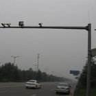Heißes Bad H10m galvanisierte Überwachungskamera Pole/Überwachungskamera Polen mit Malerei-Handwerk