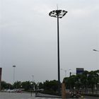 Polygonaler Flut-heller Polen HDG 50m hoher Mast für Motoway-Beleuchtung