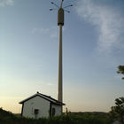 Polygonale Telekommunikations-Stahl-Pole-Turm mit innerer Flansch-Verbindung