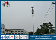 H30m RAL malte Stahl sich verjüngende Telekommunikations-Turm-Wetterbeständigkeit