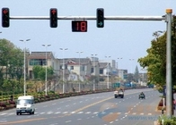 Konisches Durchdringen Rate Road Sign Pole der Verkehrszeichen-Rahmenkonstruktions-Wegweiser-95%